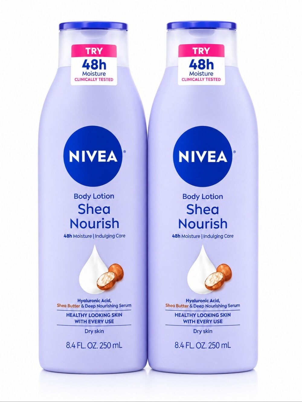 $5 When Bundled with $10+ NIVEA Shea Nourish Body Lotion (For ONE)*
